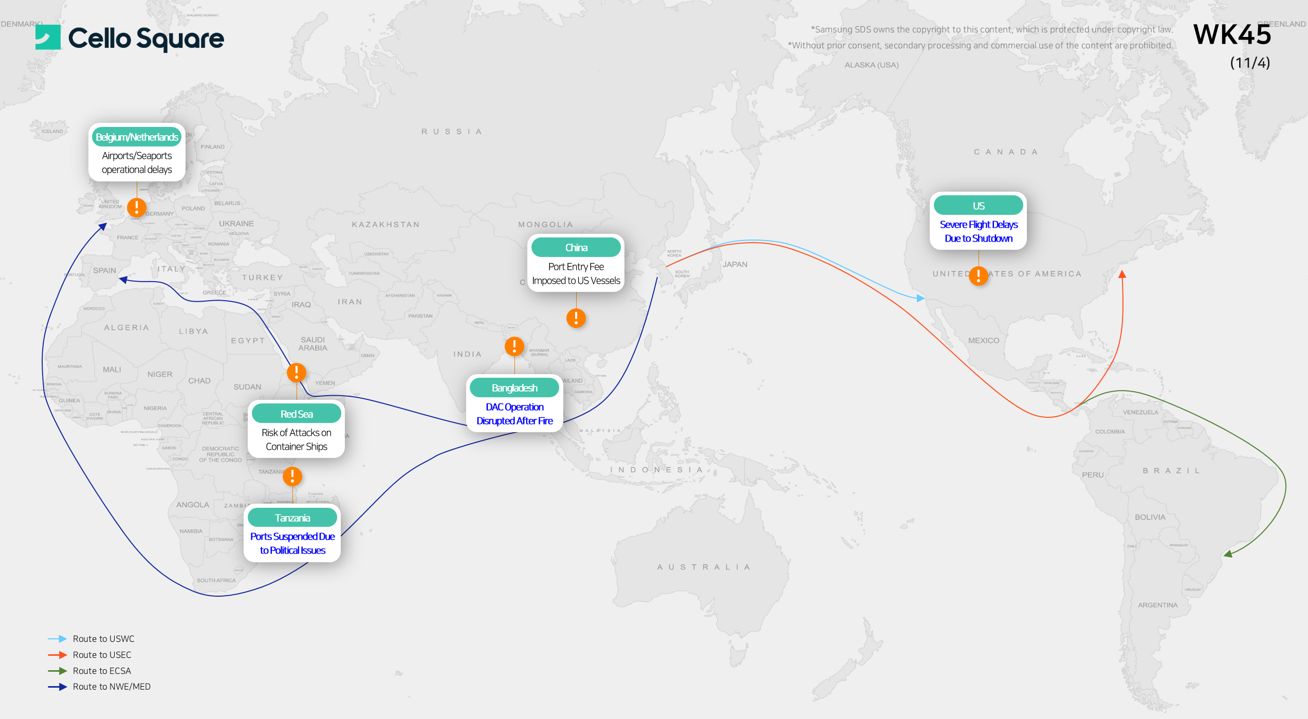 [2025年第45周] 全球风险地图