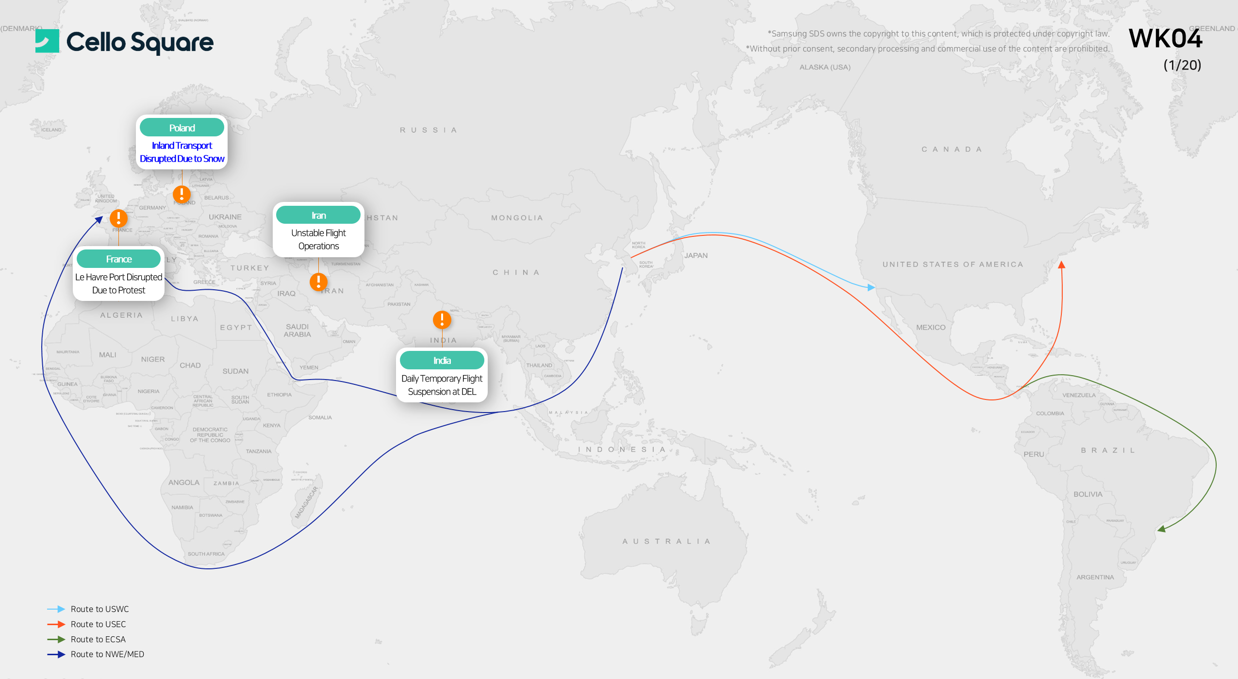 [2026年第4周] 全球风险地图