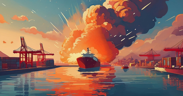 从上海海运集装箱到美国洛杉矶的价格